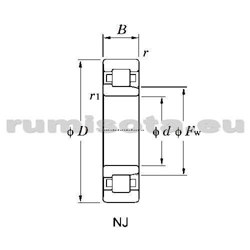 NJ205A,90316-22001, 26134