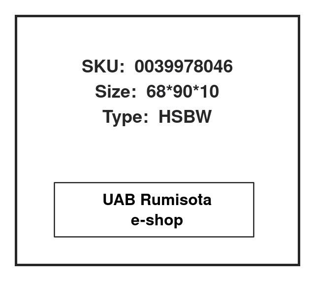 0039978046,003 997 8046,003 997 8046, 608483