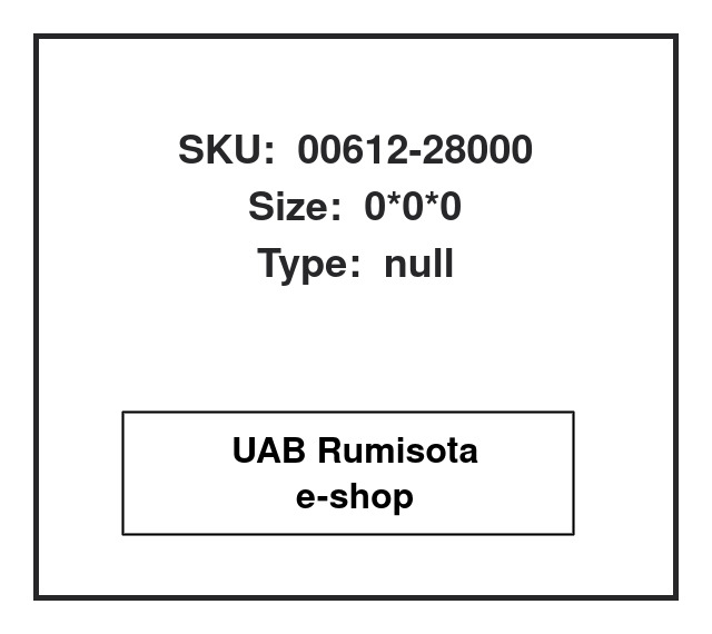 00612-28000,00612-28000, 615041