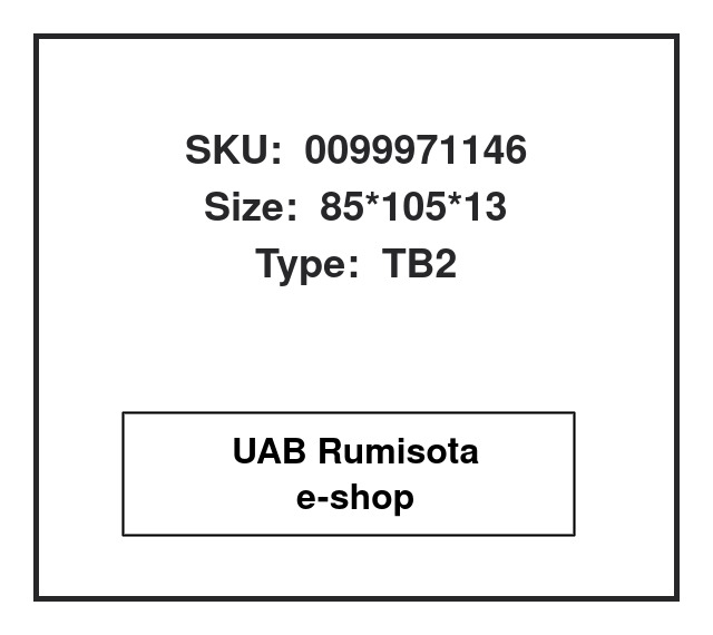 0099971146,0099971146,0099971146, 609274