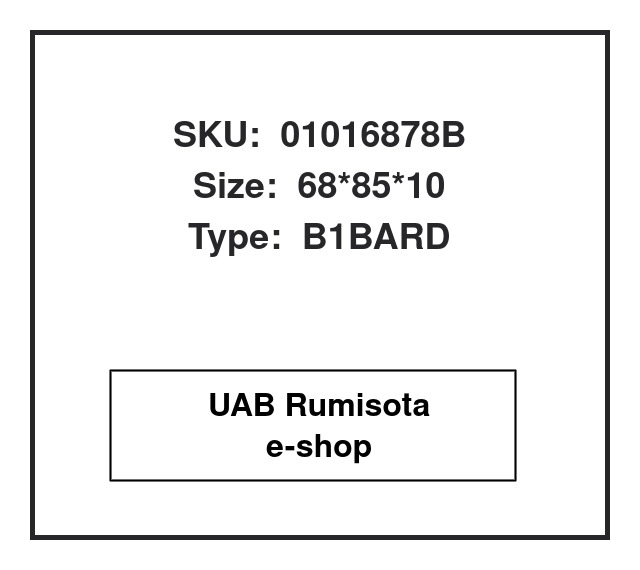 01016878B,0059976747,0059976947,0059977647,0169976647,82016878, 531330