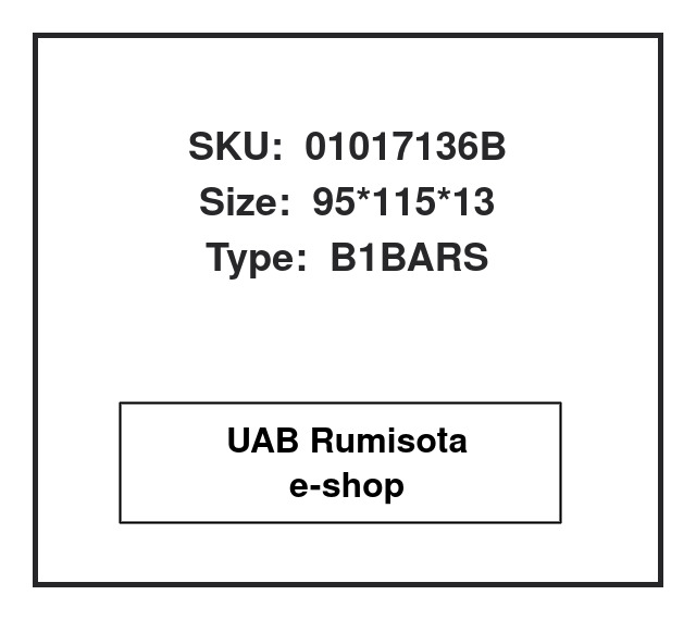 01017136B,0139975647,0139977347,0159974247,82017136, 531999