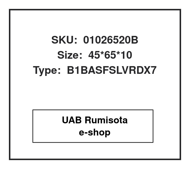 01026520B,04187438,04189996,04187438,04189996,82026520, 530328