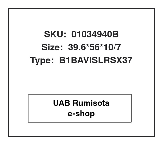 01034940B,MB837031,82034940, 529802