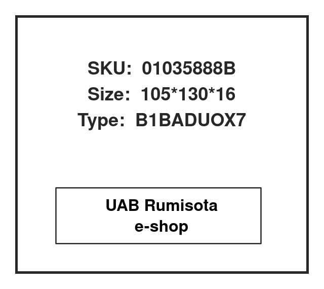 01035888B,8123893,81965030013,0139974047,0734319162,0750111107,82035888, 	81.96503-0013, 	81965030013, , 532147