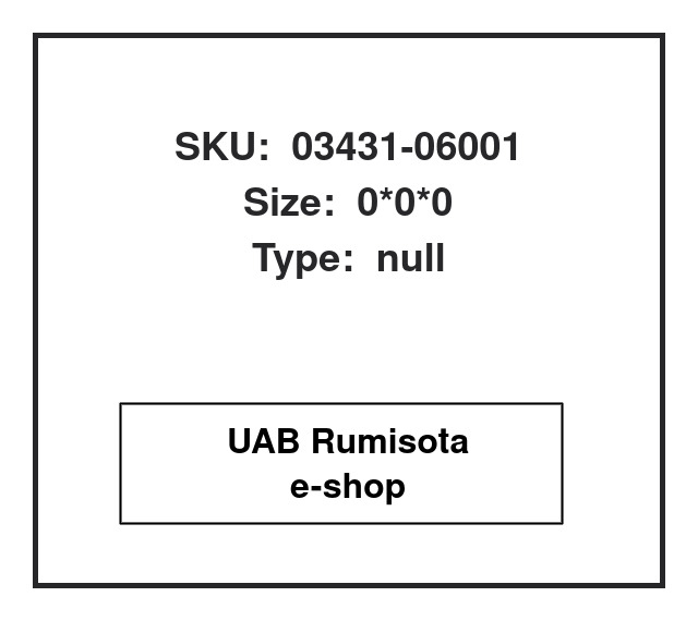 03431-06001,03431-06001, 615070