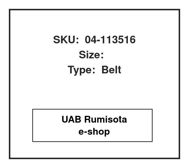 04-113516,04-113516,, 598872