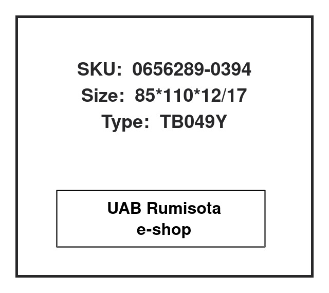 0656289-0394,06.56289-0394,06.56289-0394, 610412