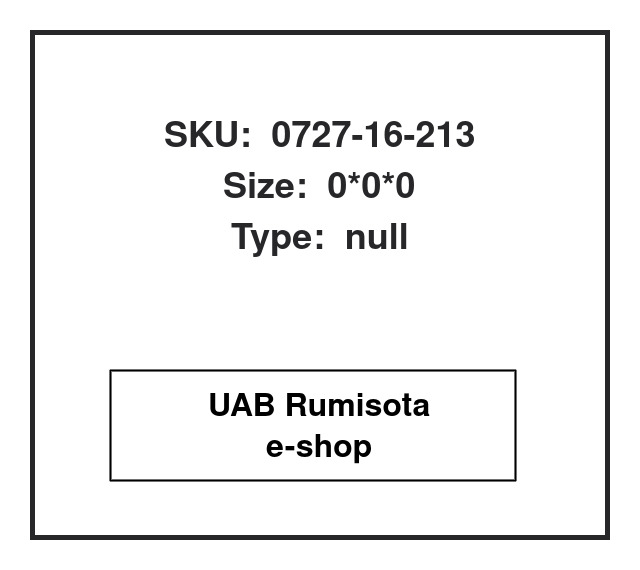 0727-16-213,0727-16-213,0727-16-213, 610439