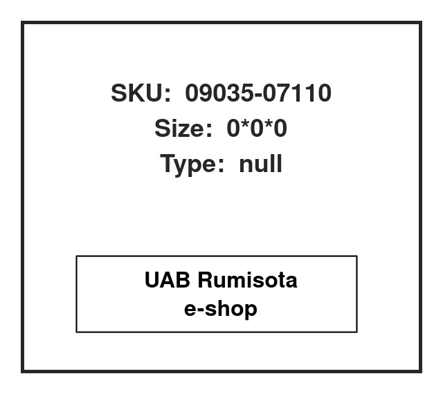 09035-07110,09035-07110, 616637