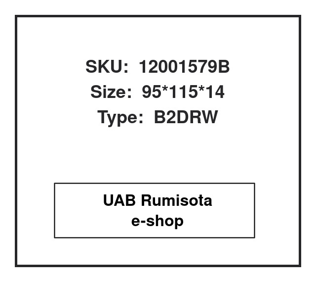 12001579B,40100090,40100093,82001579, 531998