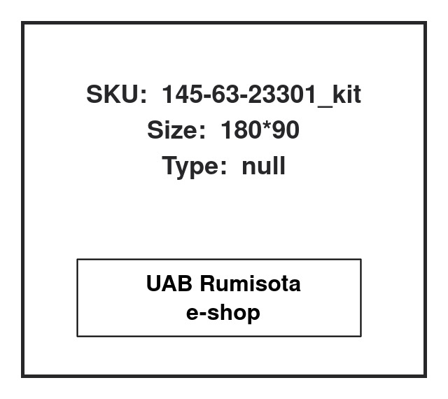 145-63-23301_kit,145-63-23301_kit,145-63-23301, 534133