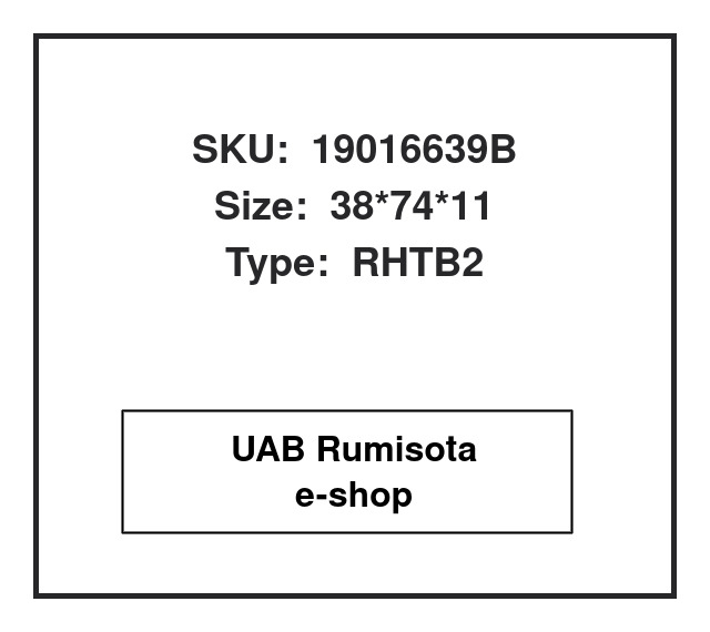 19016639B,9031138003,9031138010,9031138028,9031138079,82016639, 529788