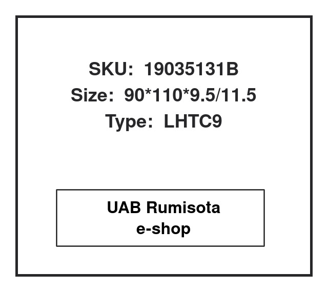 19035131B,9031190003,9031190005,9031190008,82035131, 531891