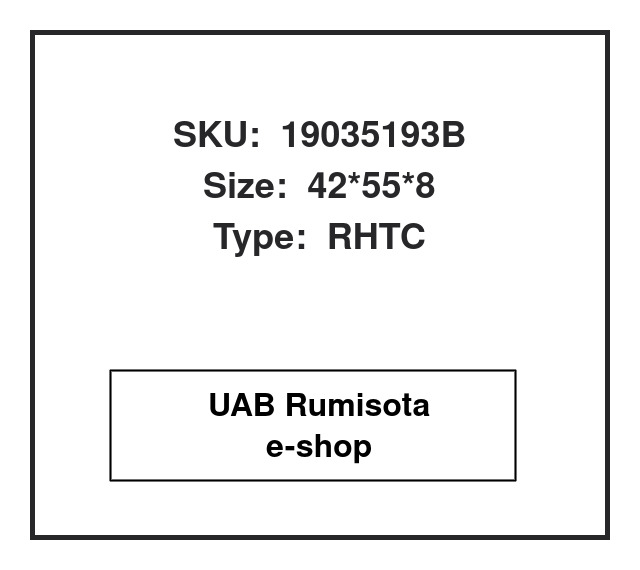 19035193B,806742160,9031142027,82035193, 530086