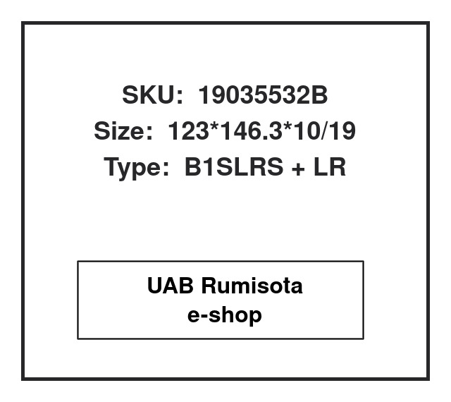 19035532B,RE22764,82035532, 532329