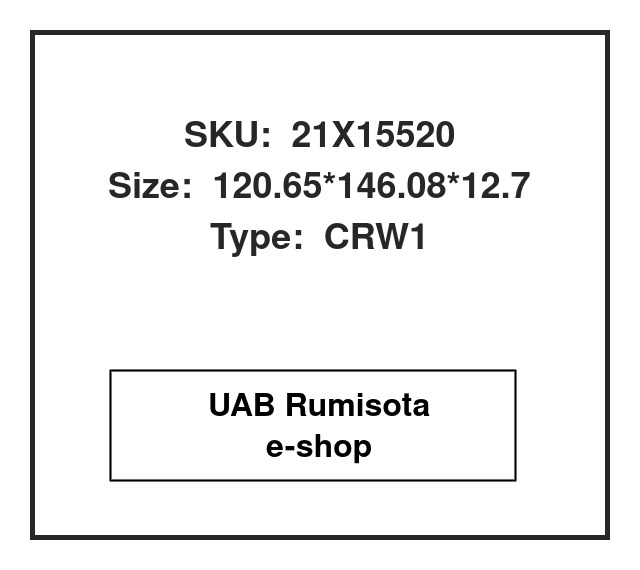 CR47383,CR47383,21X15520,61X10250A,61X11157A,61X15749A, 649413