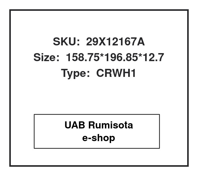 CR62535,CR62535,29X12167A,39X14305A,3J377, 649494