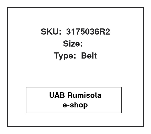 303257,3175036R2,0303257,324391,80324391,AP1001101,, 599894