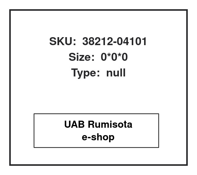 38212-04101,38212-04101, 615967