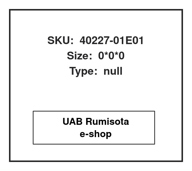 40227-01E01,40227-01E01,40227-01E01, 609387