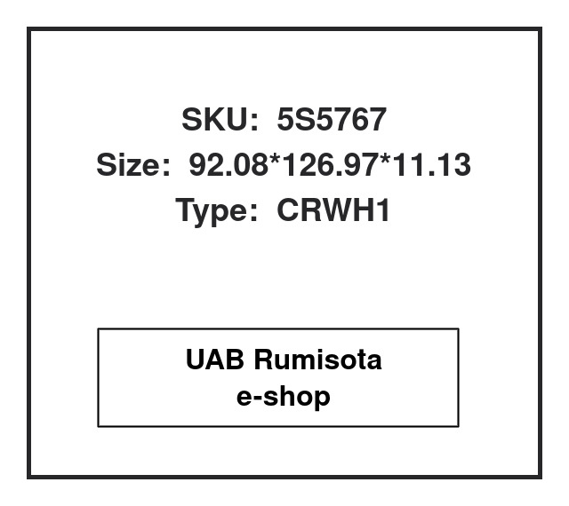 CR36363,CR36363,5S5767,8S5767,1S8814, 649331