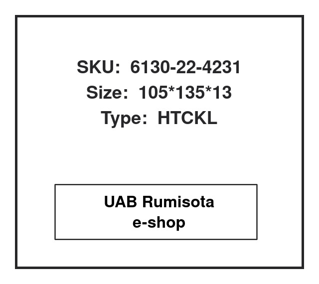 6130-22-4231,6130-22-4231,6130-22-4231,AH8279E, 609735