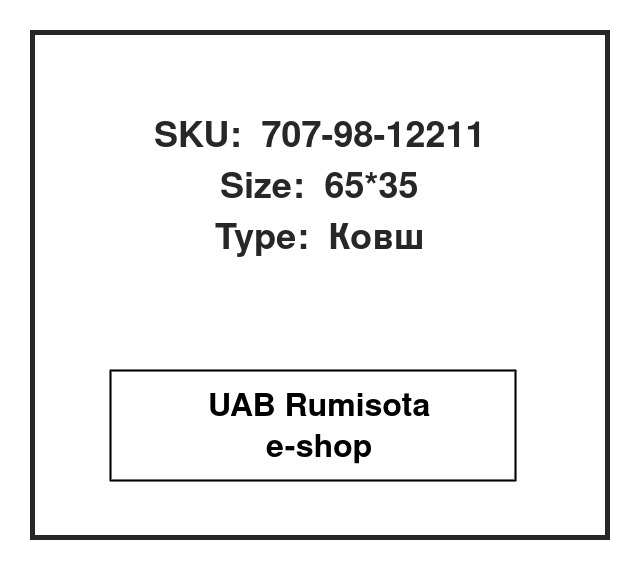 707-98-12211,21U-63-02131, 532757