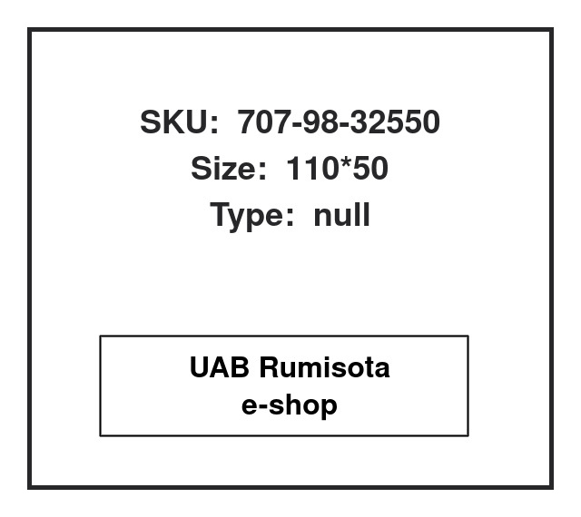 707-98-32550,707-98-32550,707-00-0E640, 533298