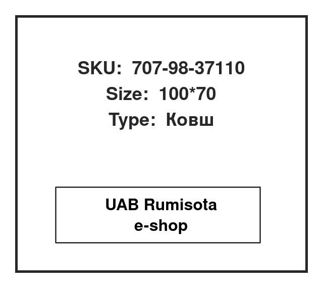 707-98-37110,21K-63-02130, 535004