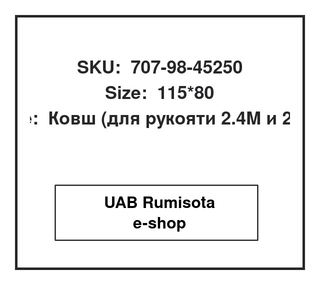 707-98-45250,707-98-45250,205-63-03131, 535298