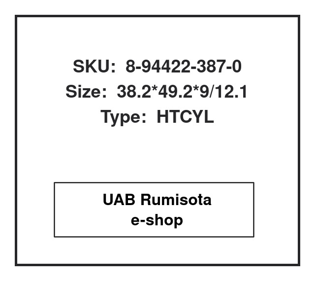 8-94422-387-0,8-94422-387-0,8-94422-387-0,BH2851E,15270,710247, 609540