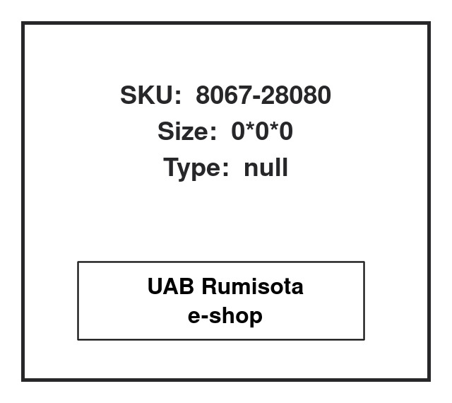 8067-28080,8067-28080, 615389