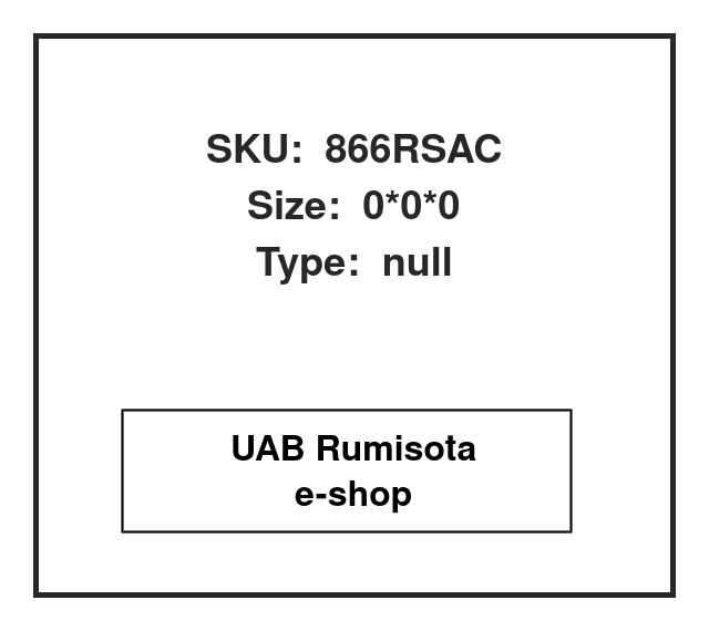 866RSAC,866RSAC, 615402