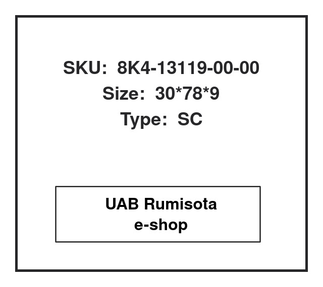 8K4-13119-00-00,8K4-13119-00-00, 8K4-13119-00-00, 8K4131190000, 8K4-13119-00, 8K41311900, 8K4 13119 00, 578754