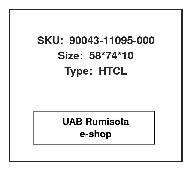 90043-11095-000,90043-11095-000,90043-11095-000,AH7953E, 610314