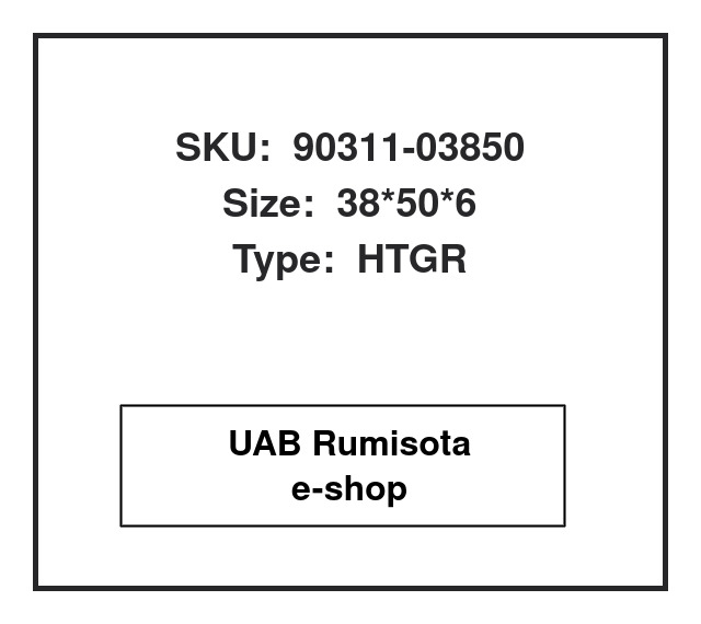 90311-03850,90311-03850,90311-03850, 610381