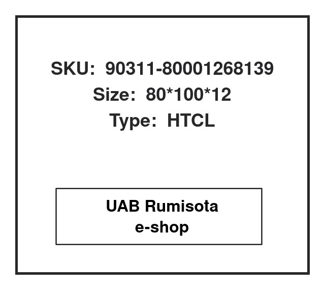 90311-80001268139,90311-80001/2/68/139,90311-80001/2/68/139, 609760