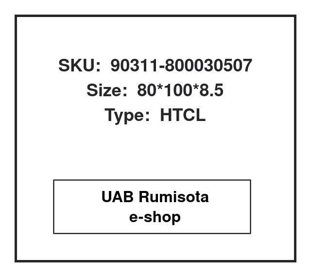 90311-800030507,90311-80003/05/07,90311-80003/05/07,AH3730H, 609896