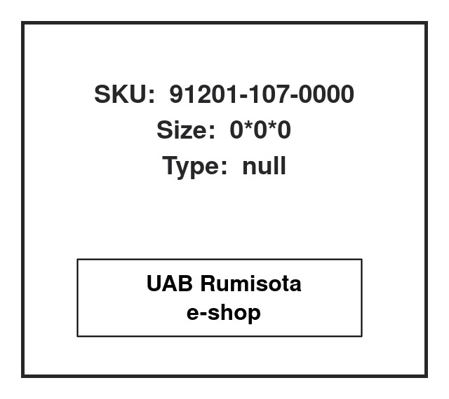 91201-107-0000,91201-107-0000, 616154