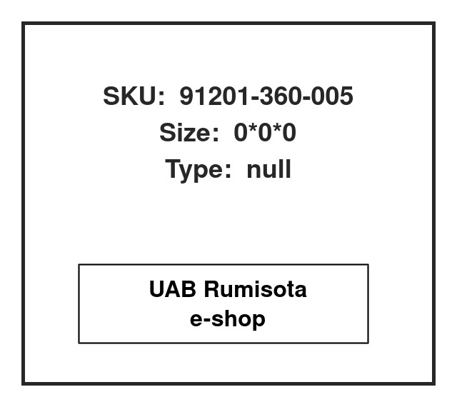 91201-360-005,91201-360-005, 616179