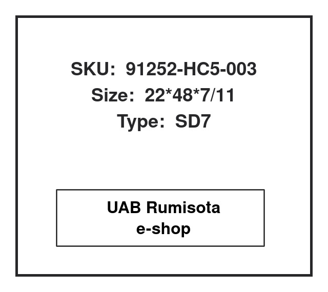 91252-HC5-003,91252-HC5-003,91252-HC5-003, 608799