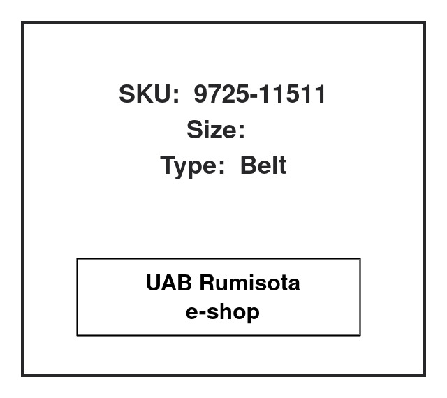 9725-11511,9725-11511,, 598639