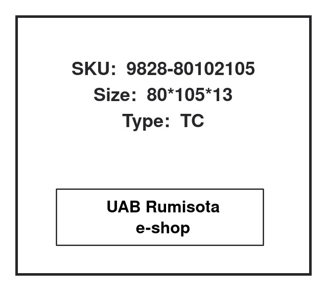 9828-80102105,9828-80102/105,9828-80102/105, 609842