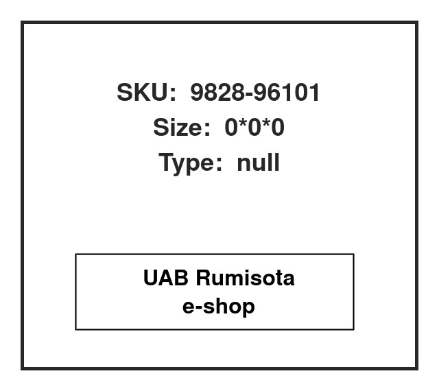 9828-96101,9828-96101,9828-96101,AH7026F, 609296
