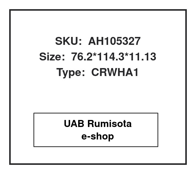 CR30095,CR30095,AH105327,HT163-060,XH103441, 649256