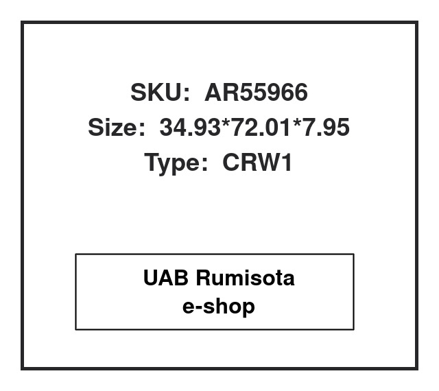 CR13920,CR13920,AR55966,4F3265, 648858