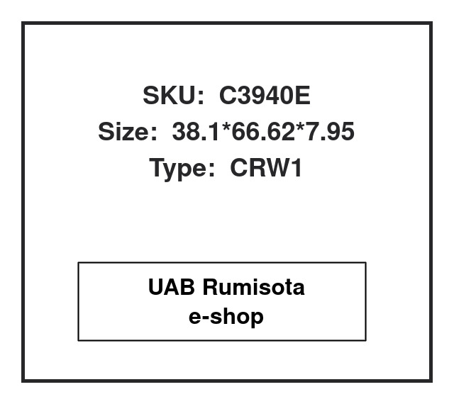 CR15190,CR15190,CR15194,C3940E,E36542,GF20322, 648891