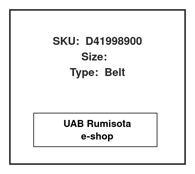 139225,D41998900,0139225,, 599101