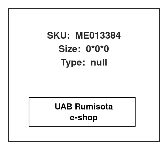 ME013384,ME 013384, 611279